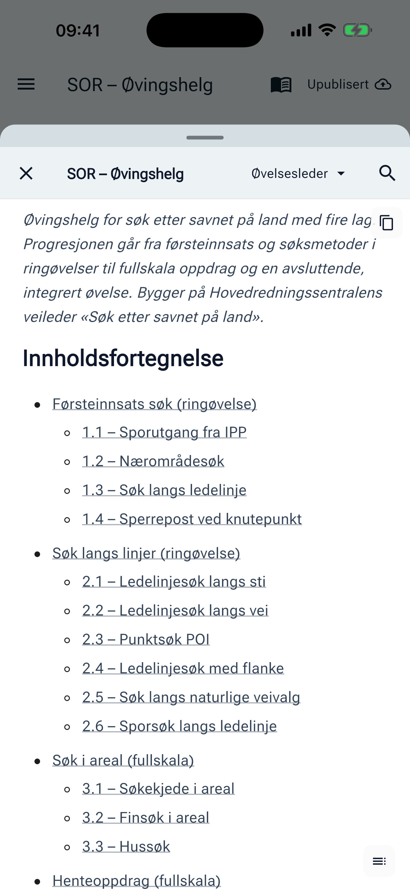 Brief generert for valgt målgruppe